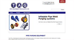 Desktop Screenshot of pipe-purging.com